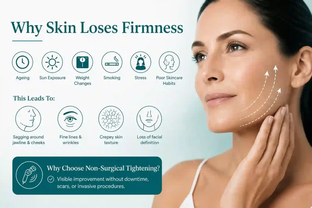 What Makes Skin Lose Firmness and Why Do People Seek Non-Surgical Tightening Herne?