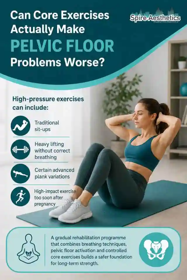 Can Strengthening Your Core Alone Actually Make Pelvic Floor Problems Worse Herne?